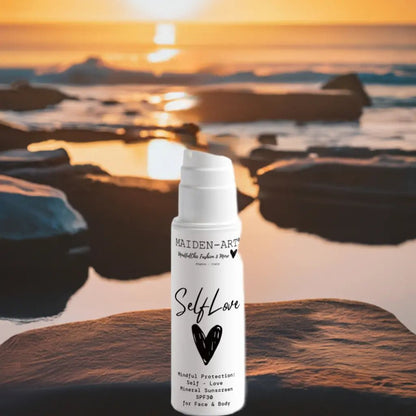 Mineral Sunscreen SPF30 for Face &amp; Body, no tint - Mindful Protection - Tiny Tim SkincareMineral Sunscreen SPF30 for Face &amp; Body, no tint - Mindful ProtectionDC - Maiden - ArtTiny Tim SkincareStandardMineral Sunscreen SPF30 for Face &amp; Body, no tint - Mindful Protection
