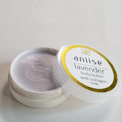 Moisturizing Body Butter Cream with Collagen - Tiny Tim SkincareMoisturizing Body Butter Cream with CollagenDC - aniise natural skin careTiny Tim SkincareDC-2821611Lavender / 7 ozMoisturizing Body Butter Cream with Collagen