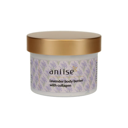 Moisturizing Body Butter Cream with Collagen - Tiny Tim SkincareMoisturizing Body Butter Cream with CollagenDC - aniise natural skin careTiny Tim SkincareDC-2821611Lavender / 7 ozMoisturizing Body Butter Cream with Collagen