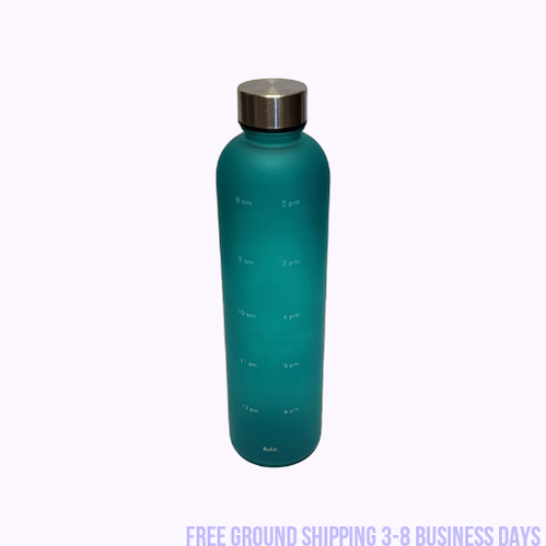Motivational Time Marker Water Bottle 32 oz. Ship from USA - Tiny Tim SkincareMotivational Time Marker Water Bottle 32 oz. Ship from USAsports and travelLuminous Bear ShopTiny Tim Skincare5997840238734659978402387346GreenMotivational Time Marker Water Bottle 32 oz. Ship from USA
