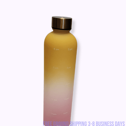 Motivational Time Marker Water Bottle 32 oz. Ship from USA - Tiny Tim SkincareMotivational Time Marker Water Bottle 32 oz. Ship from USAsports and travelLuminous Bear ShopTiny Tim Skincare5626627549550156266275495501Yellow &amp; PinkMotivational Time Marker Water Bottle 32 oz. Ship from USA