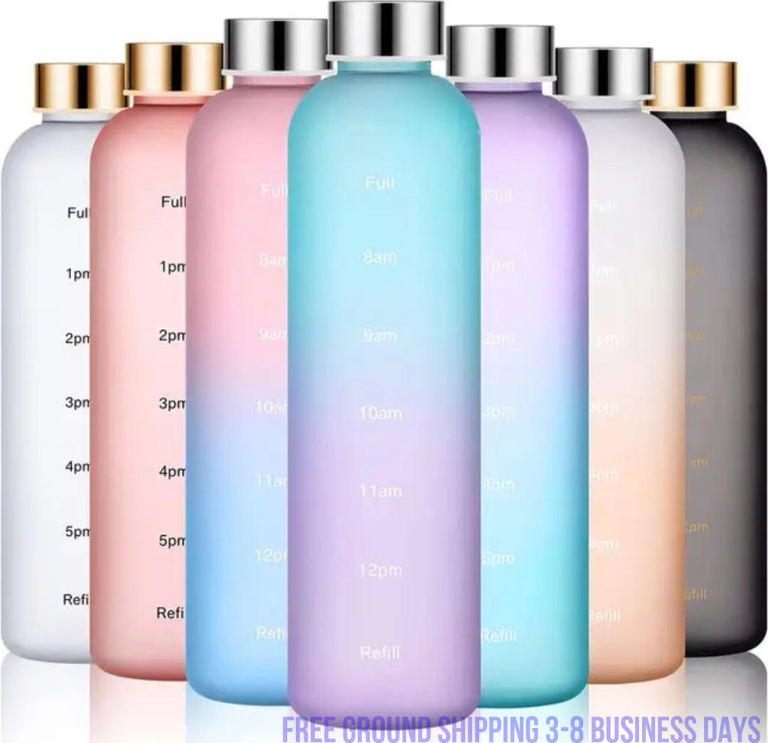 Motivational Time Marker Water Bottle 32 oz. Ship from USA - Tiny Tim SkincareMotivational Time Marker Water Bottle 32 oz. Ship from USAsports and travelLuminous Bear ShopTiny Tim Skincare6106549801140461065498011404BlackMotivational Time Marker Water Bottle 32 oz. Ship from USA