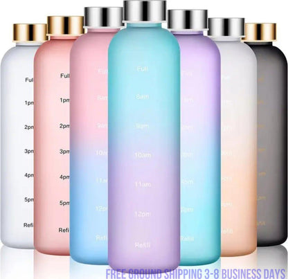 Motivational Time Marker Water Bottle 32 oz. Ship from USA - Tiny Tim SkincareMotivational Time Marker Water Bottle 32 oz. Ship from USAsports and travelLuminous Bear ShopTiny Tim Skincare6106549801140461065498011404BlackMotivational Time Marker Water Bottle 32 oz. Ship from USA