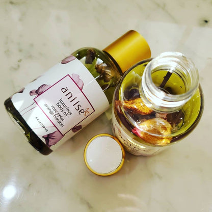 Natural Luxurious Rose Petal Body Oil - Tiny Tim SkincareNatural Luxurious Rose Petal Body OilDC - aniise natural skin careTiny Tim SkincareDC-1864548Lavender &amp; VanillaNatural Luxurious Rose Petal Body Oil