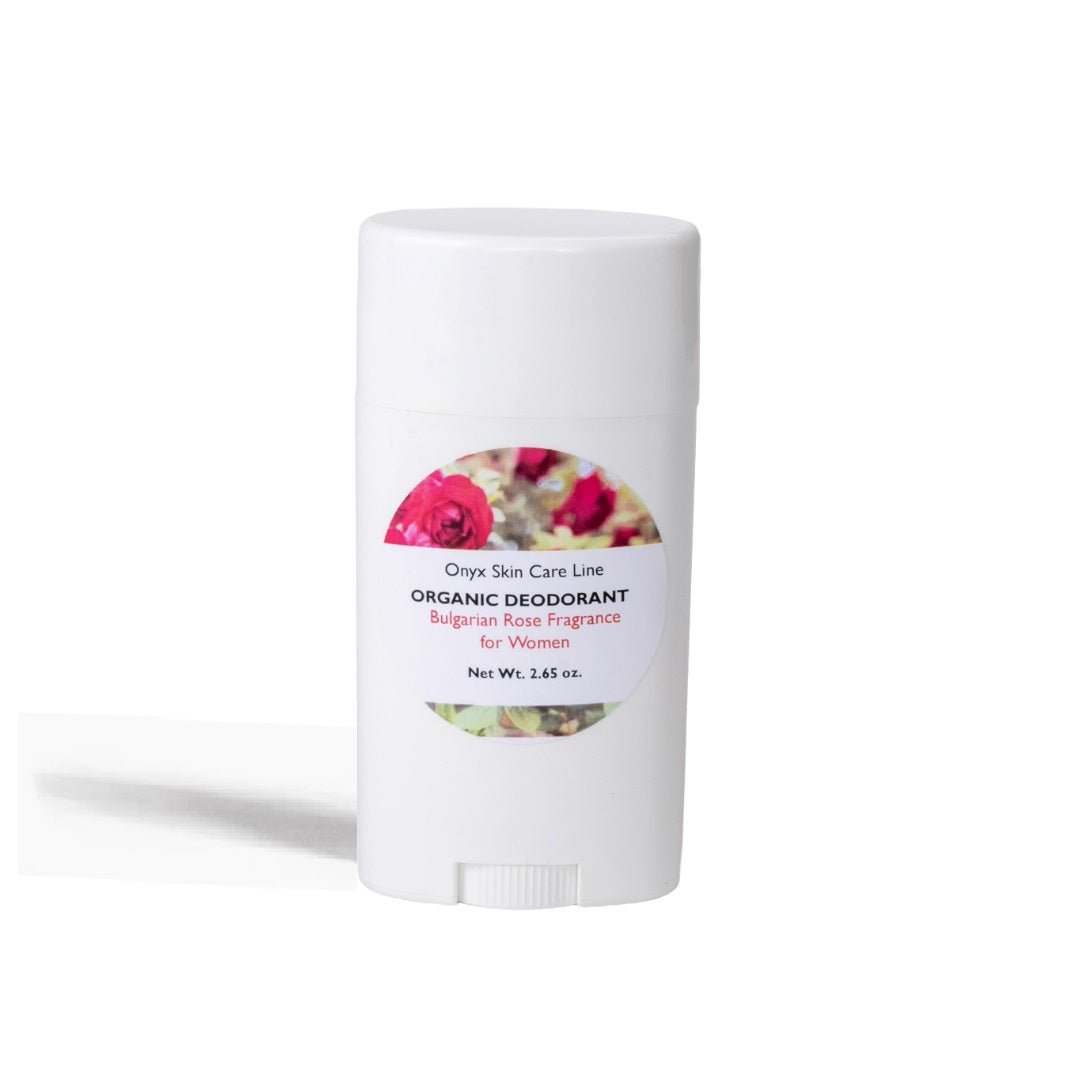ORGANIC DEODORANT - BULGARIAN ROSE FRAGRANCE - FOR WOMEN - Tiny Tim SkincareORGANIC DEODORANT - BULGARIAN ROSE FRAGRANCE - FOR WOMENDeodorantOnyx Skin Care LineTiny Tim Skincare601956330885601956330885ORGANIC DEODORANT - BULGARIAN ROSE FRAGRANCE - FOR WOMEN