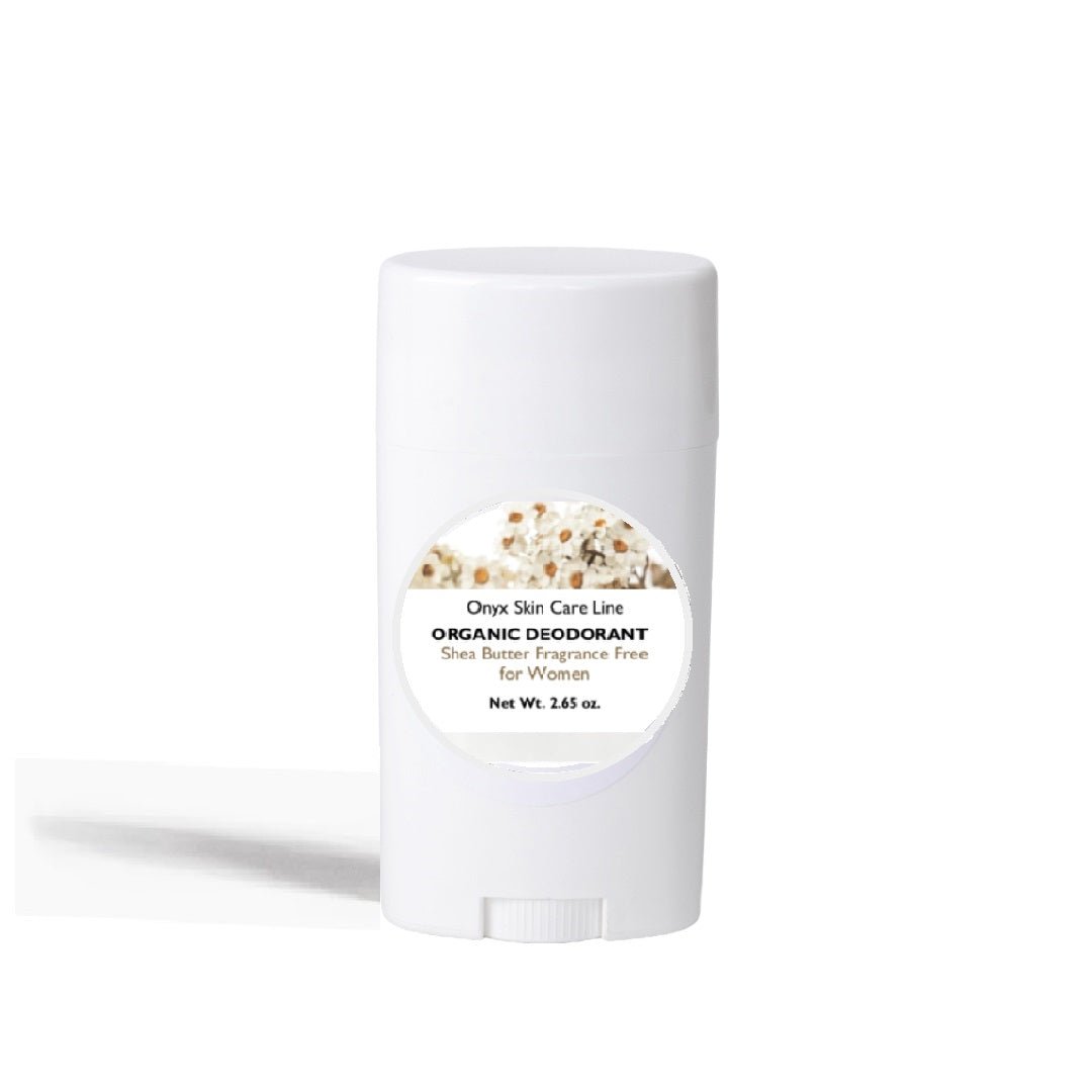 ORGANIC DEODORANT - NO FRAGRANCE - FOR WOMEN - Tiny Tim SkincareORGANIC DEODORANT - NO FRAGRANCE - FOR WOMENDeodorantOnyx Skin Care LineTiny Tim Skincare647535815152ORGDEODWMNShea ButterORGANIC DEODORANT - NO FRAGRANCE - FOR WOMEN