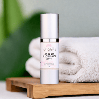 Organic Niacinamide Anti Aging Serum - Tightens Pores, Reduces Wrinkles - Tiny Tim SkincareOrganic Niacinamide Anti Aging Serum - Tightens Pores, Reduces WrinklesFacial ToningDC - Glimmer Goddess®Tiny Tim SkincareDC-17982221 oz.Organic Niacinamide Anti Aging Serum - Tightens Pores, Reduces Wrinkles