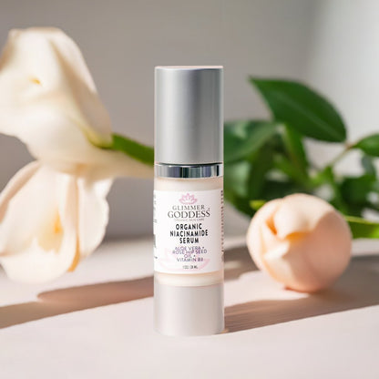 Organic Niacinamide Anti Aging Serum - Tightens Pores, Reduces Wrinkles - Tiny Tim SkincareOrganic Niacinamide Anti Aging Serum - Tightens Pores, Reduces WrinklesFacial ToningDC - Glimmer Goddess®Tiny Tim SkincareDC-17982221 oz.Organic Niacinamide Anti Aging Serum - Tightens Pores, Reduces Wrinkles
