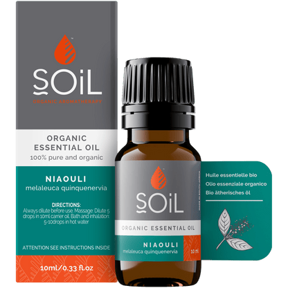 Organic Niaouli Essential Oil (Melaleuca QuinQuenervia) 10ml - Tiny Tim SkincareOrganic Niaouli Essential Oil (Melaleuca QuinQuenervia) 10mlDC - SOiL OrganicsTiny Tim SkincareDC-194561Organic Niaouli Essential Oil (Melaleuca QuinQuenervia) 10ml