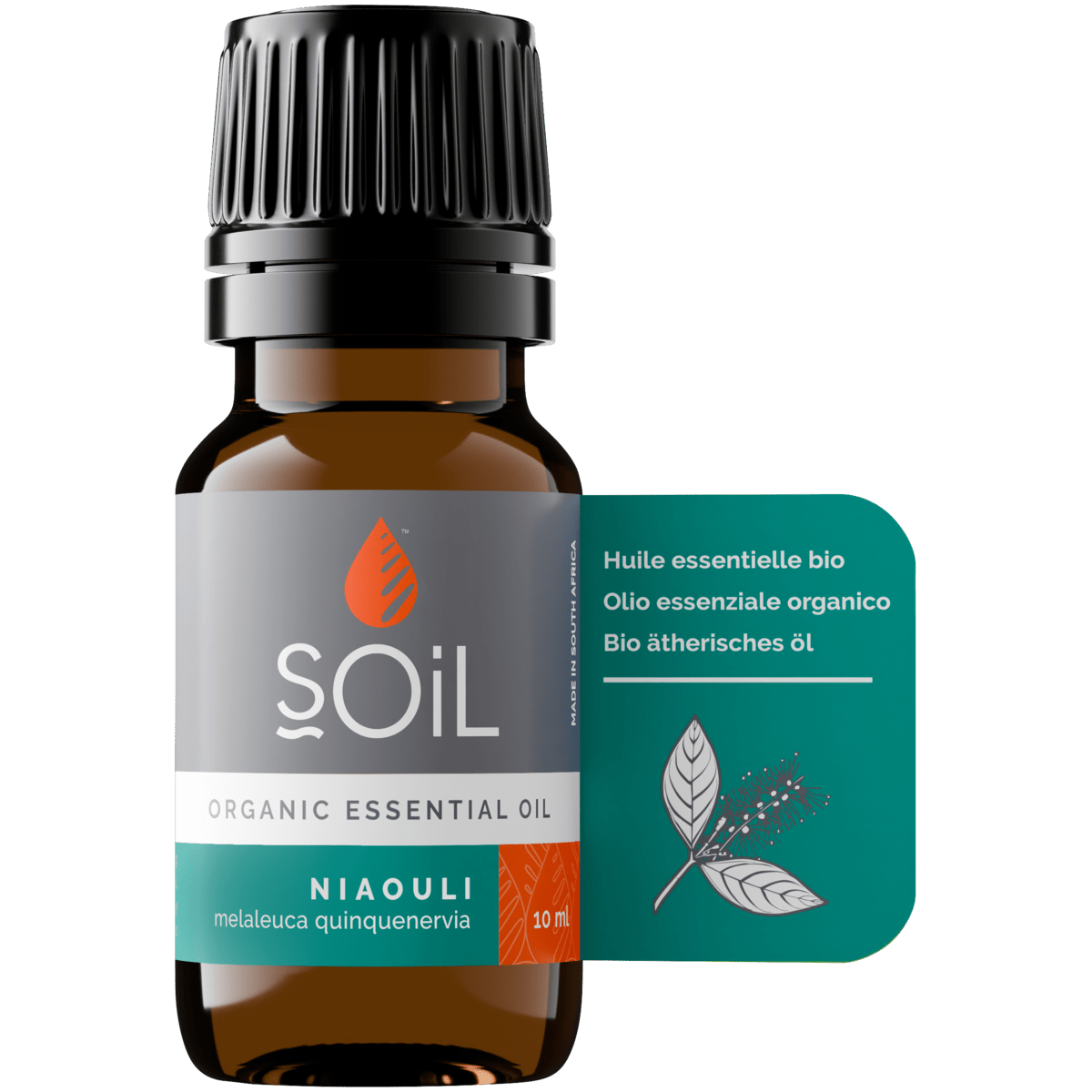 Organic Niaouli Essential Oil (Melaleuca QuinQuenervia) 10ml - Tiny Tim SkincareOrganic Niaouli Essential Oil (Melaleuca QuinQuenervia) 10mlDC - SOiL OrganicsTiny Tim SkincareDC-194561Organic Niaouli Essential Oil (Melaleuca QuinQuenervia) 10ml