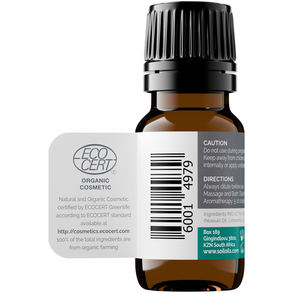 Organic Niaouli Essential Oil (Melaleuca QuinQuenervia) 10ml - Tiny Tim SkincareOrganic Niaouli Essential Oil (Melaleuca QuinQuenervia) 10mlDC - SOiL OrganicsTiny Tim SkincareDC-194561Organic Niaouli Essential Oil (Melaleuca QuinQuenervia) 10ml