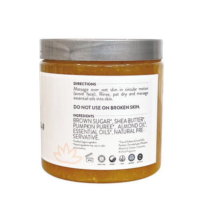 Organic Pumpkin Shea Sugar Body Scrub - Tiny Tim SkincareOrganic Pumpkin Shea Sugar Body ScrubSkin CareDC - Glimmer Goddess®Tiny Tim SkincareDC-1798234Cinnamon Apple CiderOrganic Pumpkin Shea Sugar Body Scrub