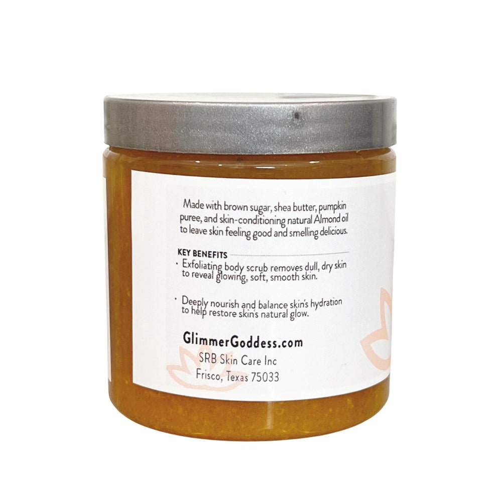 Organic Pumpkin Shea Sugar Body Scrub - Tiny Tim SkincareOrganic Pumpkin Shea Sugar Body ScrubSkin CareDC - Glimmer Goddess®Tiny Tim SkincareDC-1798234Cinnamon Apple CiderOrganic Pumpkin Shea Sugar Body Scrub