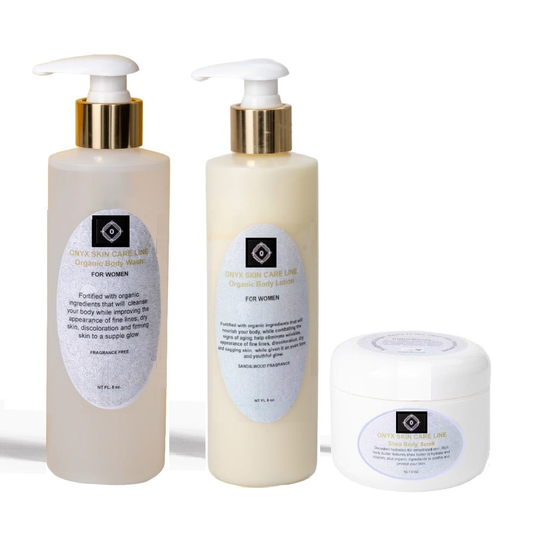ORGANIC THREE STEP BODY CARE SYSTEM - Four Fragrances - for WOMEN - Tiny Tim SkincareORGANIC THREE STEP BODY CARE SYSTEM - Four Fragrances - for WOMENOnyx Skin Care LineTiny Tim Skincare655457583844655457583844BULGARIAN ROSEORGANIC THREE STEP BODY CARE SYSTEM - Four Fragrances - for WOMEN