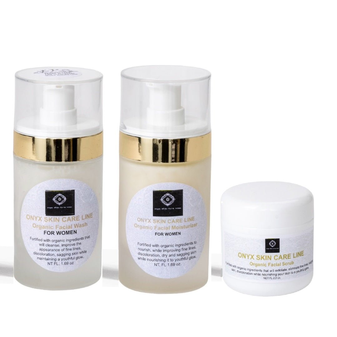 Organic Three Step Facial Renewal System - Wash, Moisturizer &amp; Scrub - For WOMEN - Tiny Tim SkincareOrganic Three Step Facial Renewal System - Wash, Moisturizer &amp; Scrub - For WOMENfacial scrub and moisturize packOnyx Skin Care LineTiny Tim Skincare655255139373655255139373Organic Three Step Facial Renewal System - Wash, Moisturizer &amp; Scrub - For WOMEN