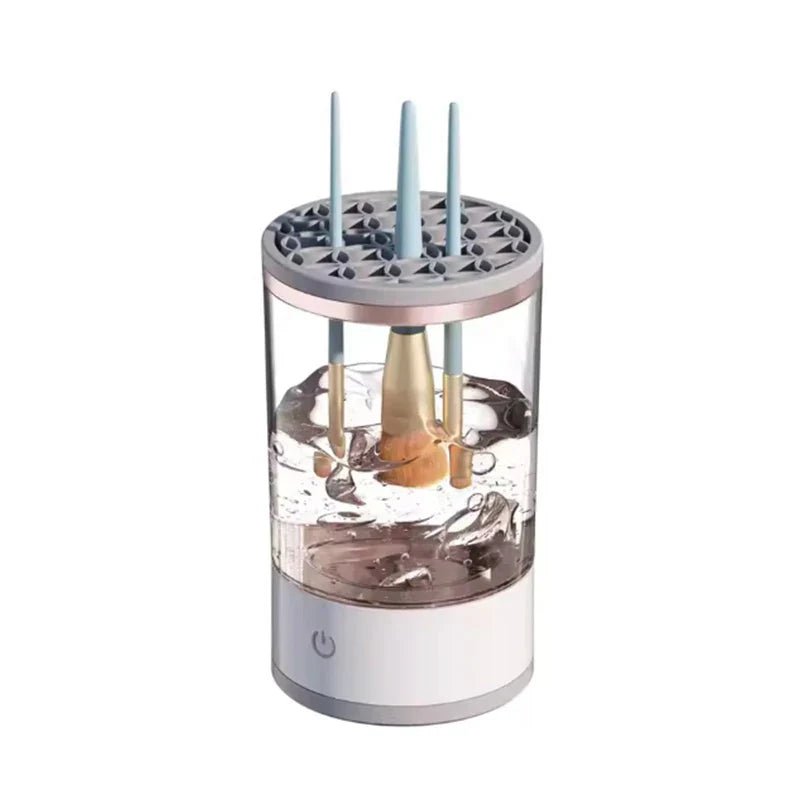 💄 Portable Electric Makeup Brush CleanerAutomatic Spinner, Drying Rack &amp;amp; Sterilizer | Professional Brush Cleaning Kit - Tiny Tim Skincare💄 Portable Electric Makeup Brush CleanerAutomatic Spinner, Drying Rack &amp;amp; Sterilizer | Professional Brush Cleaning KitLuminous Bear ShopTiny Tim Skincare6105997499156922644152104675White💄 Portable Electric Makeup Brush CleanerAutomatic Spinner, Drying Rack &amp;amp; Sterilizer | Professional Brush Cleaning Kit