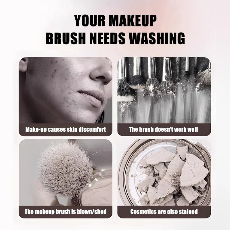 💄 Portable Electric Makeup Brush CleanerAutomatic Spinner, Drying Rack &amp;amp; Sterilizer | Professional Brush Cleaning Kit - Tiny Tim Skincare💄 Portable Electric Makeup Brush CleanerAutomatic Spinner, Drying Rack &amp;amp; Sterilizer | Professional Brush Cleaning KitLuminous Bear ShopTiny Tim Skincare6105997499156922644152104675White💄 Portable Electric Makeup Brush CleanerAutomatic Spinner, Drying Rack &amp;amp; Sterilizer | Professional Brush Cleaning Kit