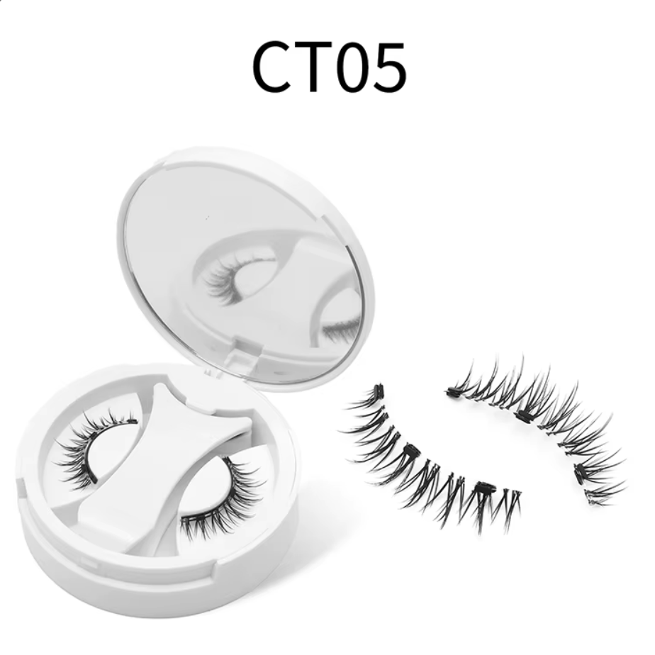 Reusable Anchor-Free Magnetic False Eyelashes SetTiny Tim Skincare