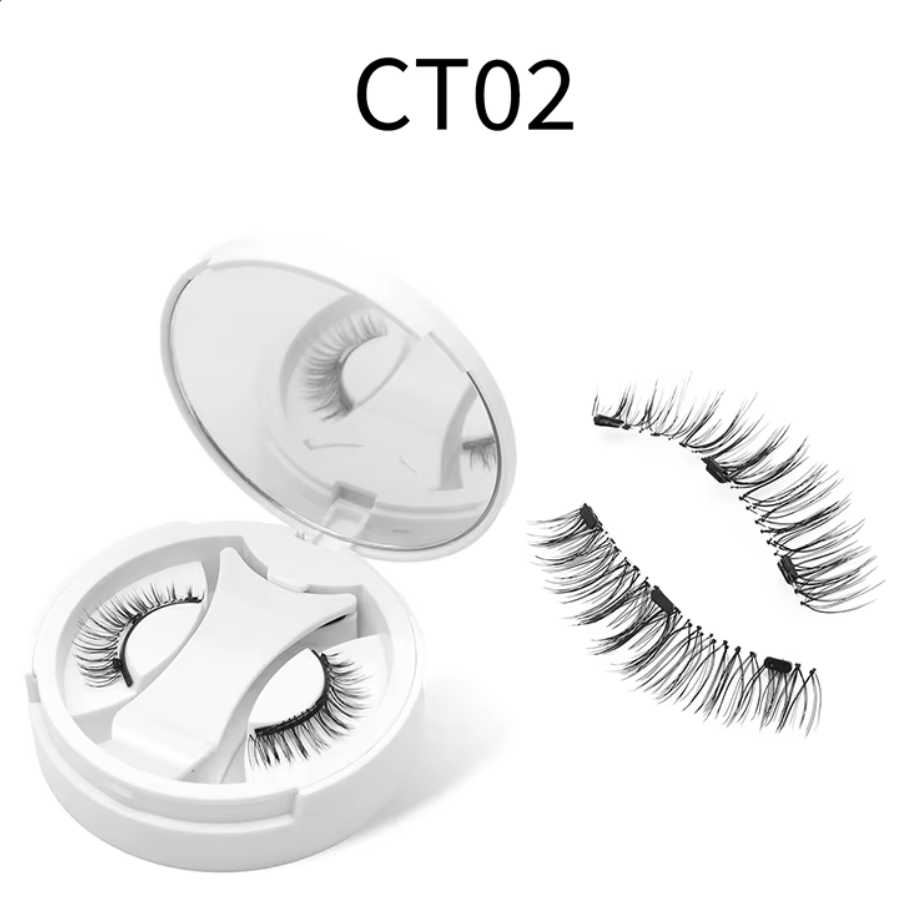 Reusable Anchor-Free Magnetic False Eyelashes SetTiny Tim Skincare