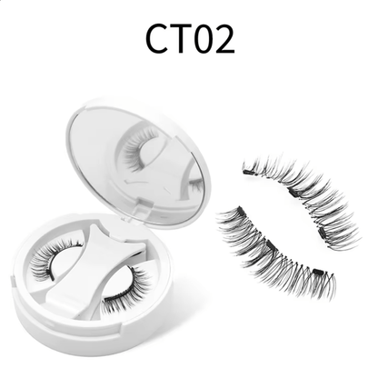 Reusable Anchor-Free Magnetic False Eyelashes SetTiny Tim Skincare