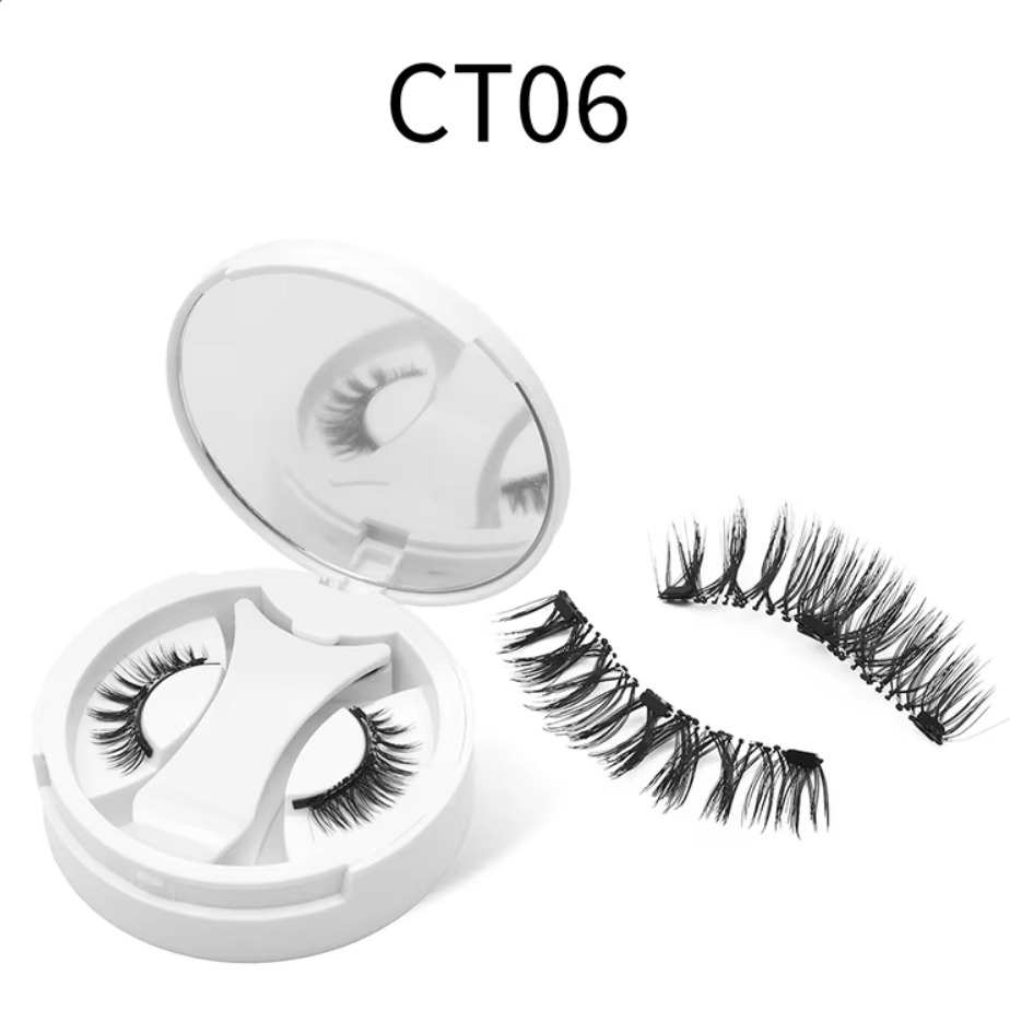 Reusable Anchor-Free Magnetic False Eyelashes SetTiny Tim Skincare