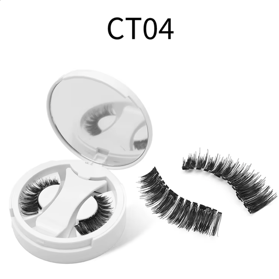 Reusable Anchor-Free Magnetic False Eyelashes SetTiny Tim Skincare