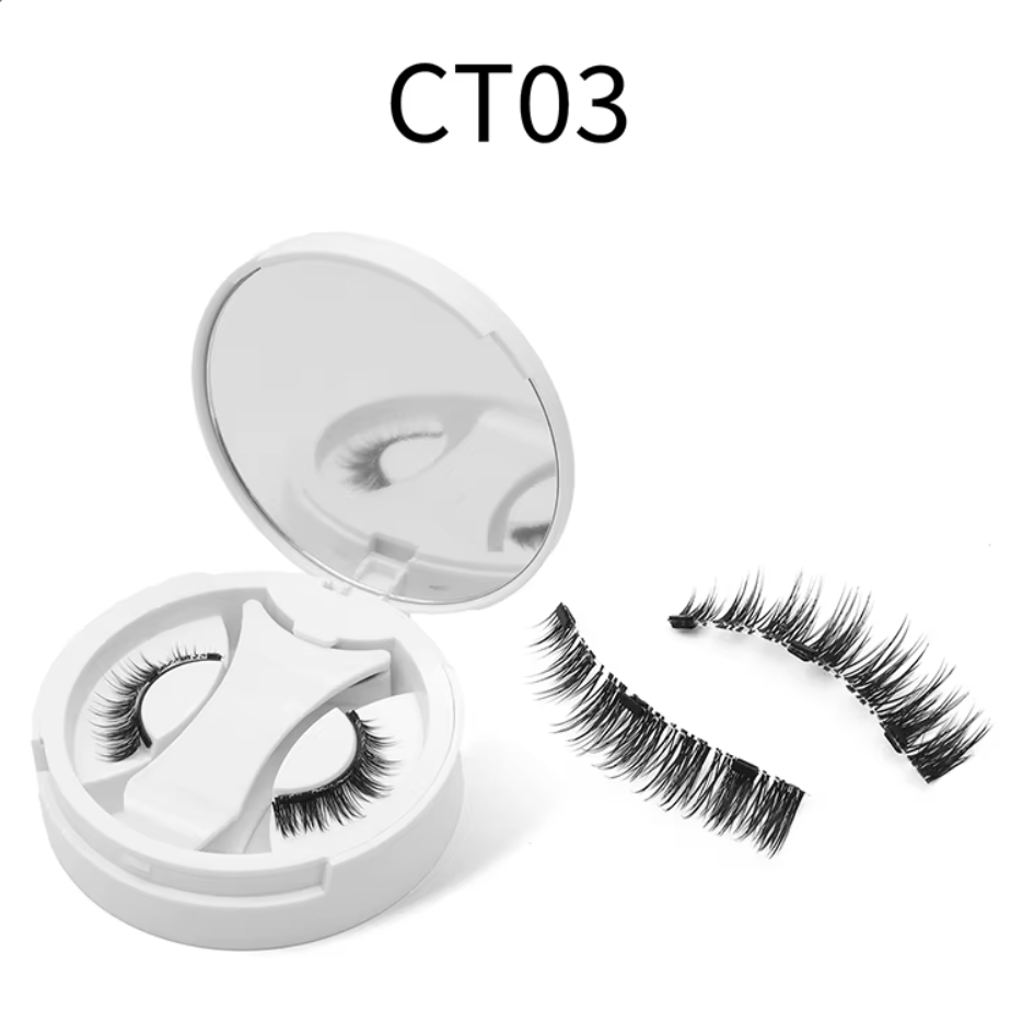 Reusable Anchor-Free Magnetic False Eyelashes SetTiny Tim Skincare