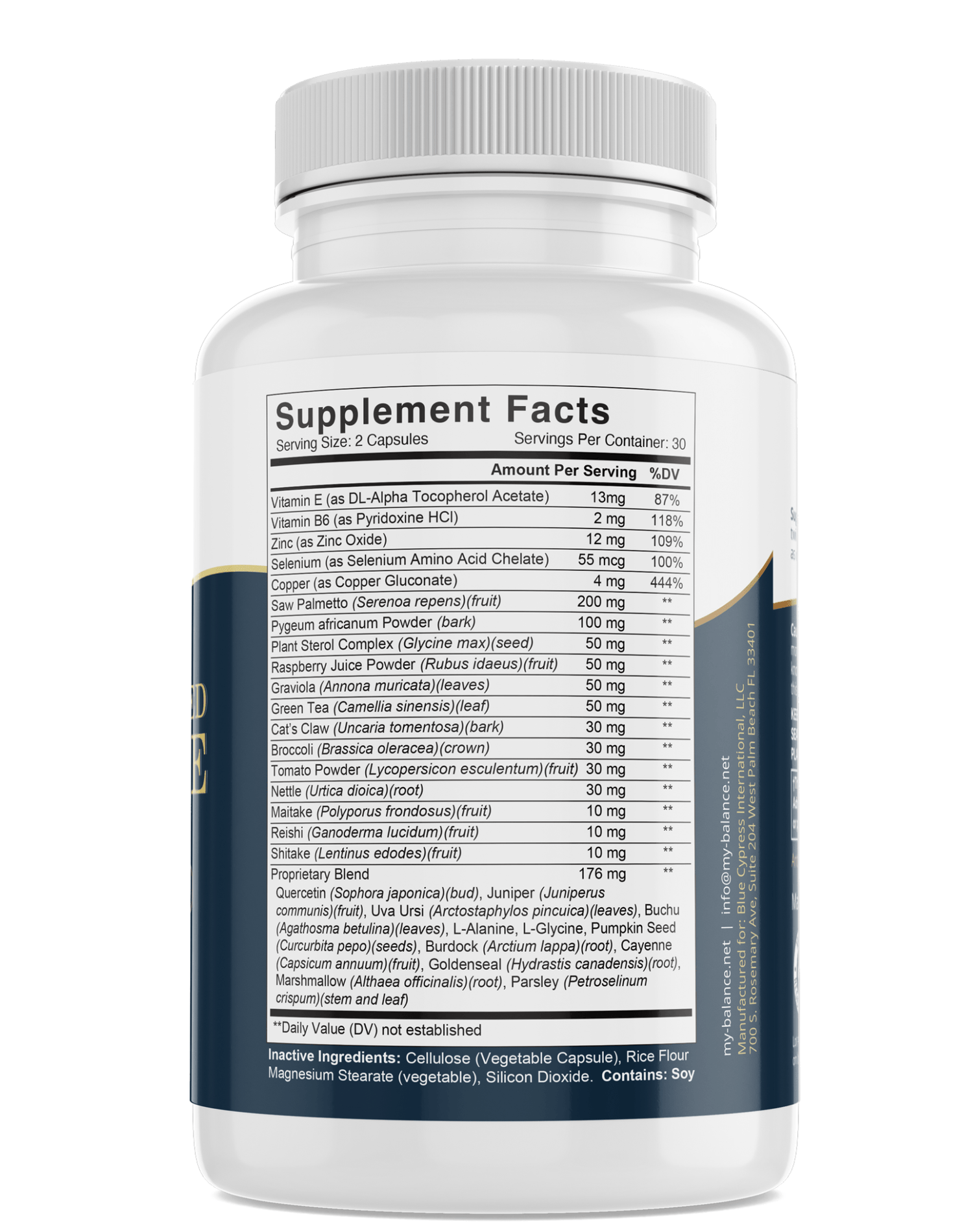 Prostate Formula - Advanced Formula - Tiny Tim SkincareProstate Formula - Advanced FormulaDC - My Balance NutrisentialsTiny Tim SkincareDC-1778706Prostate Formula - Advanced Formula