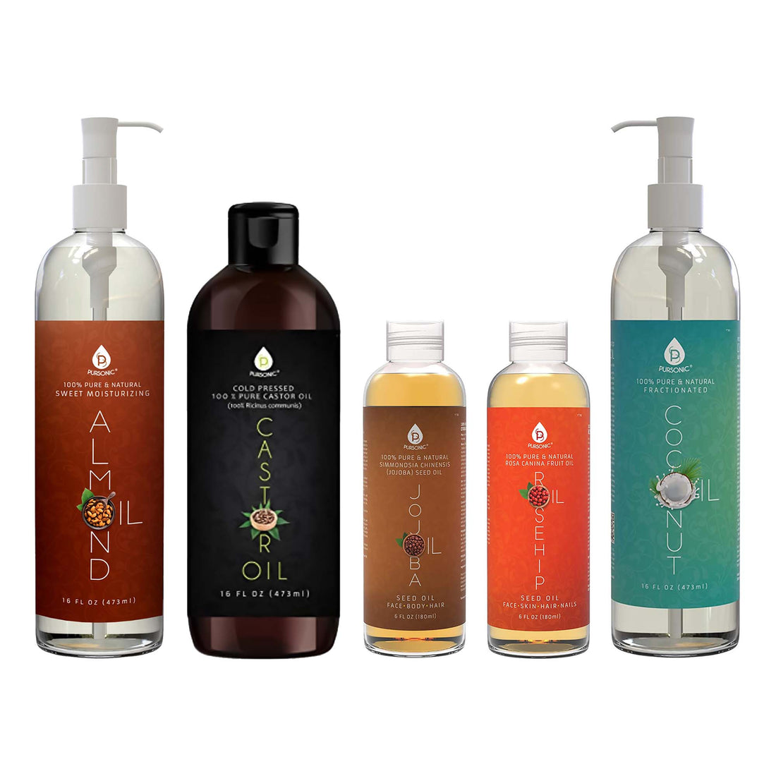Pursonic Essential Oils &amp; Skin Care Mega Bundle – 100% Pure Golden Jojoba Oil, Rosehip Oil, Sweet Almond Oil, Fractionated Coconut Oil, and Castor Oil - Tiny Tim SkincarePursonic Essential Oils &amp; Skin Care Mega Bundle – 100% Pure Golden Jojoba Oil, Rosehip Oil, Sweet Almond Oil, Fractionated Coconut Oil, and Castor OilDC - PURSONICTiny Tim SkincareDC-2876852Pursonic Essential Oils &amp; Skin Care Mega Bundle – 100% Pure Golden Jojoba Oil, Rosehip Oil, Sweet Almond Oil, Fractionated Coconut Oil, and 