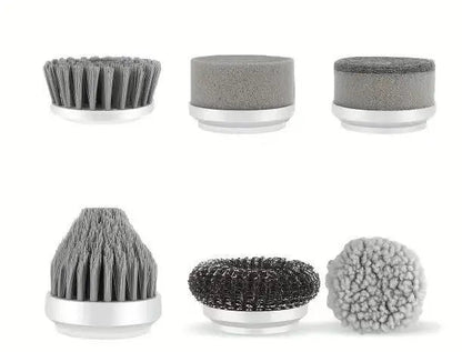 🧽 Rechargeable Electric Cleaning Brush – Cordless Spin Scrubber with Replaceable Brush Heads for Bathroom, Kitchen, and Multi - Surface Cleaning - Tiny Tim Skincare🧽 Rechargeable Electric Cleaning Brush – Cordless Spin Scrubber with Replaceable Brush Heads for Bathroom, Kitchen, and Multi - Surface CleaningLuminous Bear ShopTiny Tim Skincare3033485287559230334852875592White with 5 Heads🧽 Rechargeable Electric Cleaning Brush – Cordless Spin Scrubber with Replaceable Brush Heads for Bathroom, Kitc