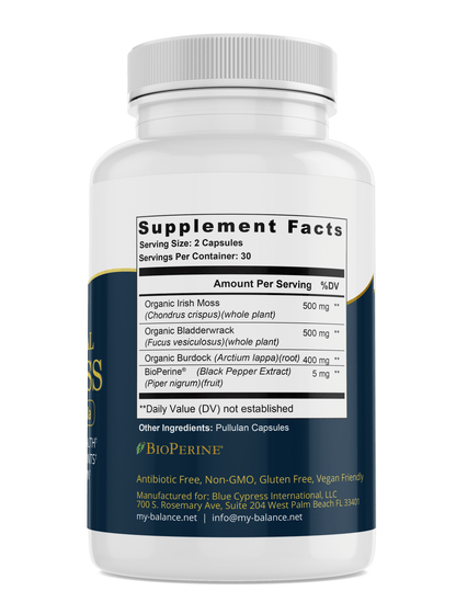 Sea Moss, Organic - Tiny Tim SkincareSea Moss, OrganicDC - My Balance NutrisentialsTiny Tim SkincareDC-1800180Sea Moss, Organic