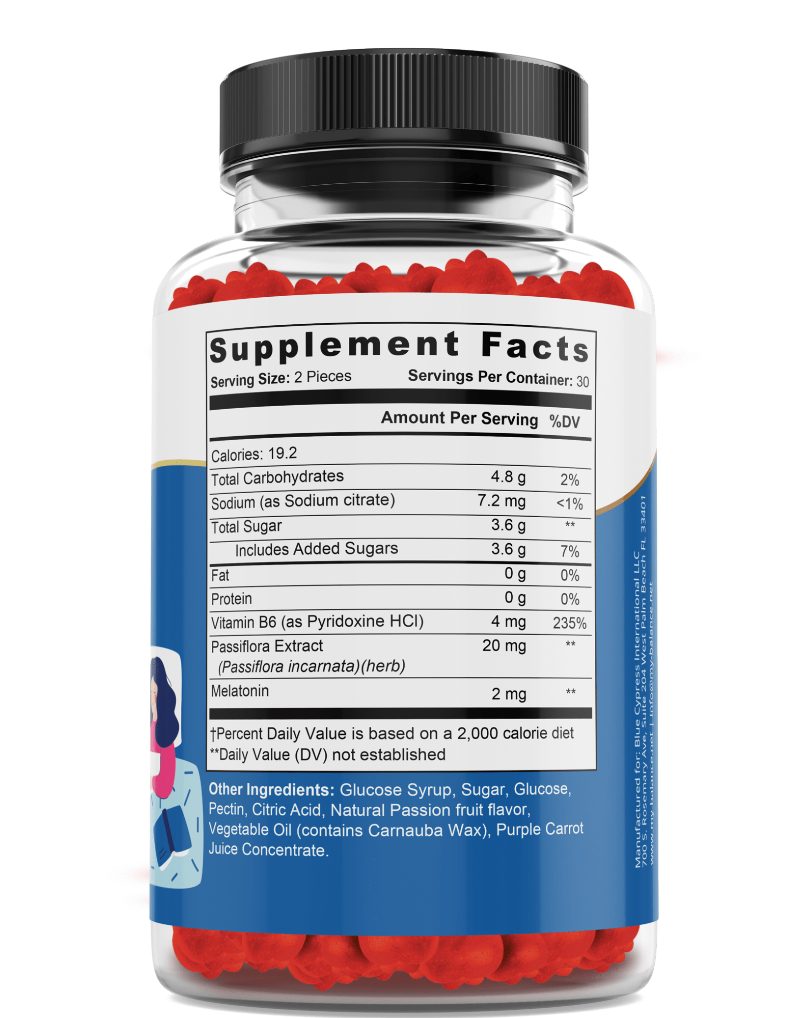Sleep Well Gummies - Melatonin - Tiny Tim SkincareSleep Well Gummies - MelatoninDC - My Balance NutrisentialsTiny Tim SkincareDC-2536873Sleep Well Gummies - Melatonin