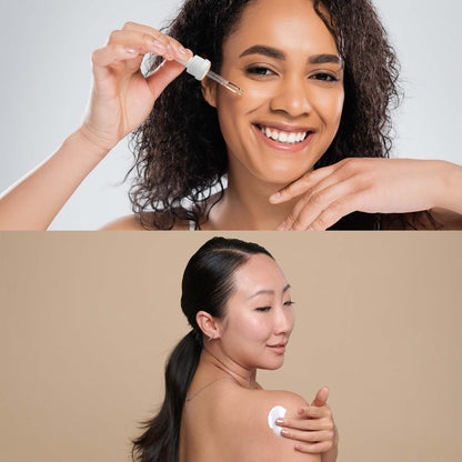 Ultimate Skin Care Duo: Anti Cellulite &amp; Muscle Relaxation Hot Cream + Anti-Aging Serum SetDC-PURSONICTiny Tim Skincare