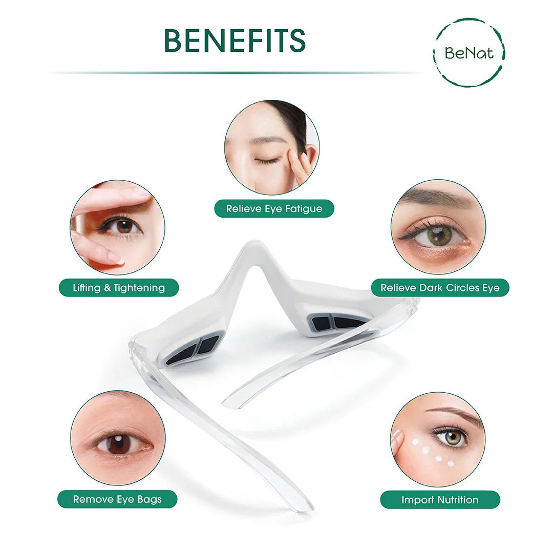 Under - Eye Red Light Therapy Skin Rejuvenation and Relaxation Massager - Tiny Tim SkincareUnder - Eye Red Light Therapy Skin Rejuvenation and Relaxation MassagerDC - BeNatTiny Tim SkincareDC-2788884WhiteUnder - Eye Red Light Therapy Skin Rejuvenation and Relaxation Massager
