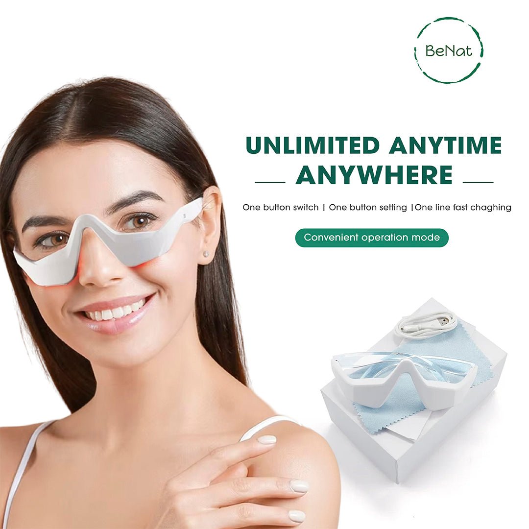 Under - Eye Red Light Therapy Skin Rejuvenation and Relaxation Massager - Tiny Tim SkincareUnder - Eye Red Light Therapy Skin Rejuvenation and Relaxation MassagerDC - BeNatTiny Tim SkincareDC-2788884WhiteUnder - Eye Red Light Therapy Skin Rejuvenation and Relaxation Massager