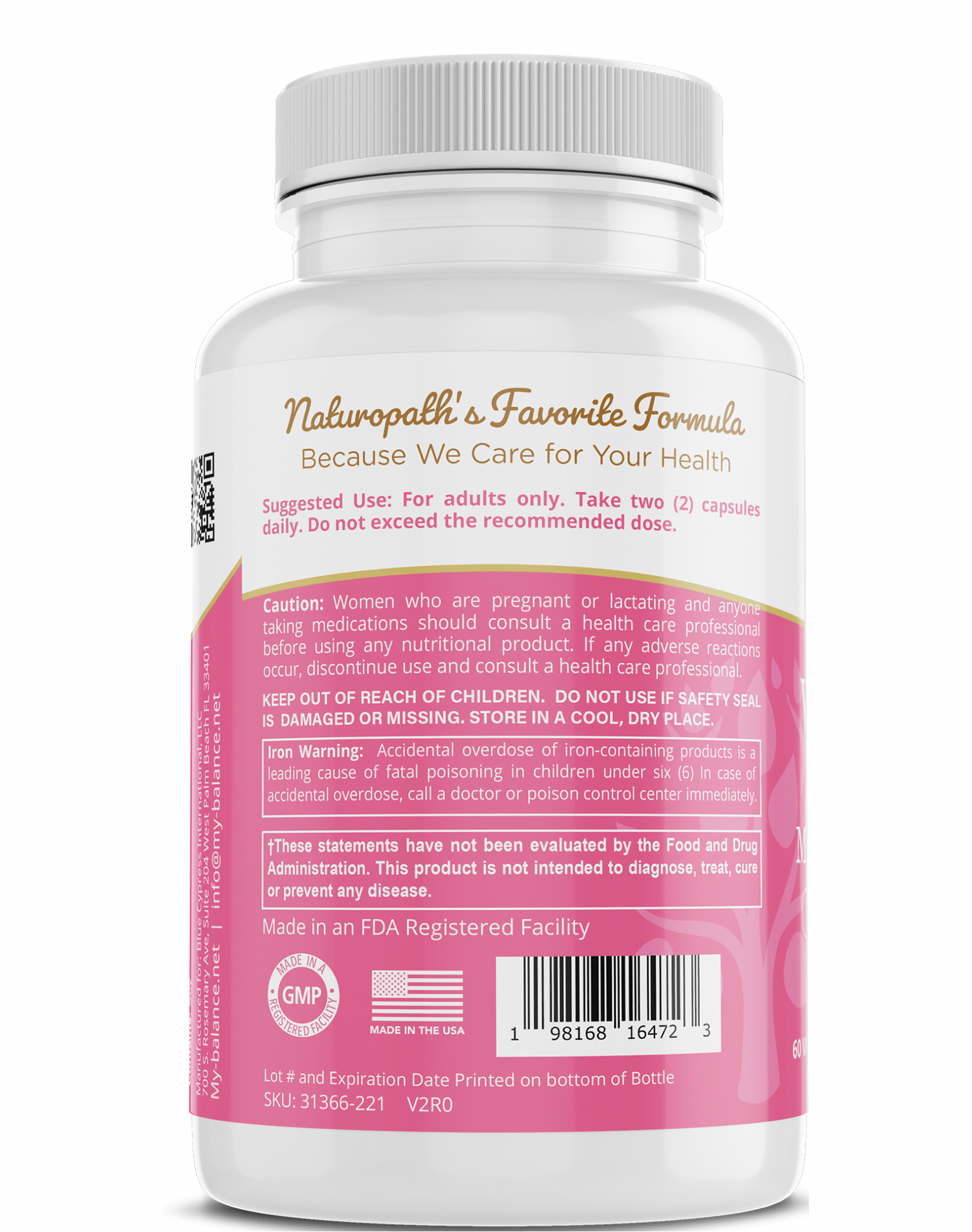Women’s Health Multivitamins - Tiny Tim SkincareWomen’s Health MultivitaminsDC - My Balance NutrisentialsTiny Tim SkincareDC-1778698Women’s Health Multivitamins